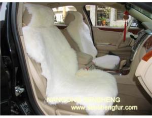 CAR SEAT COVER WHITE