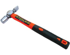 CROSS PEIN HAMMER W/PLASTIC COATED FIBERGLASS HANDLE