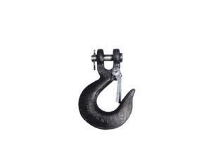 Clevis slip hooks with latch,self colored or zinc plated