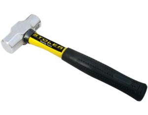 SLEDGE HAMMER W/FIBERGLASS HANDLE RUBBER GRIP