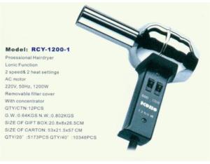   HAIR DRYER FOR HOME USER 
RCY-1200-1  
