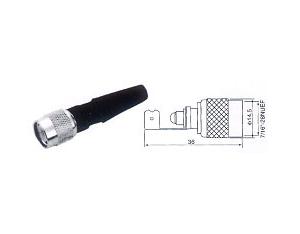 CQ-8317 TNC MALE SOLDERLESS