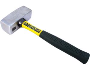 STONING HAMMER W/FIBERGLASS HANDLE RUBBER GRIP