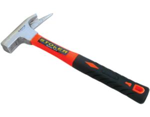 ROOFING HAMMER W/PLASTIC COATED FIBERGLASS HANDLE