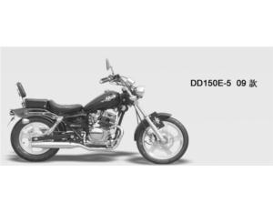 Motorcycle DD150E-5 09 Series