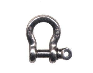 Stainless steel drop forged screw collar pin anchor shackles