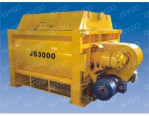 Twin horizontal shafts forced mixer-1