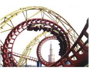 Spiral Coaster designed and manufactured by MCC