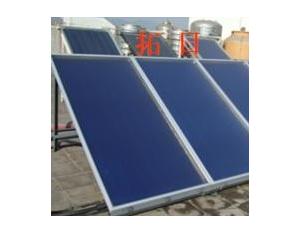 Novel flat plate type solar water heater