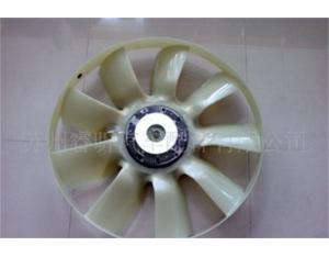 Engine fan silicone oil clutch assembly