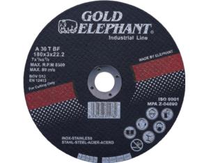 Gold Elephant 7 inch cutting disc for high-grade steel or high hardness materials