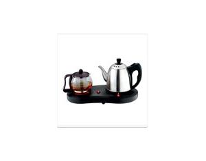 Red stainless steel electric kettle
