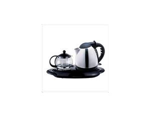 Red stainless steel electric kettle
