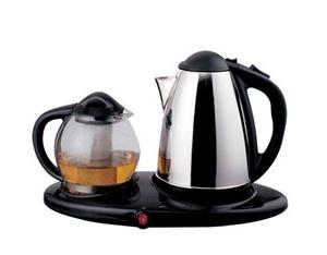 Red stainless steel electric kettle