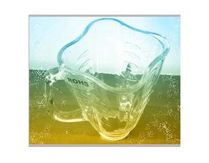 Stir juice glass cup