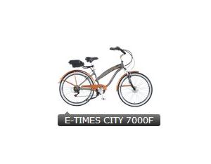 E-TIMES CITY Bicycle 7000F