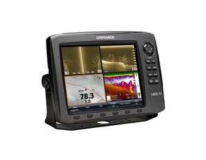 Lowrance HDS-10 Fishfinder/GPS Chartplotter W/O transducer