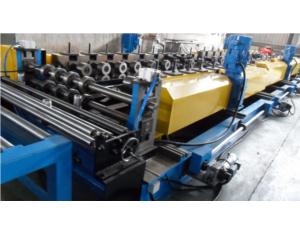 Cable tray roll forming machine