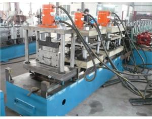 Cable tray roll forming machine