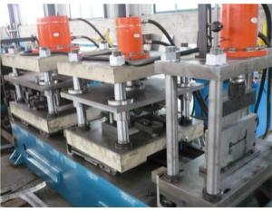 Cable tray roll forming machine