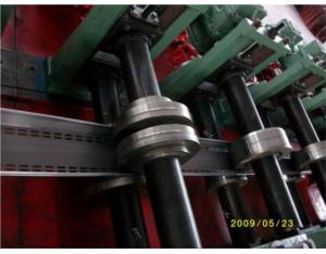 Storage rack roll forming machine