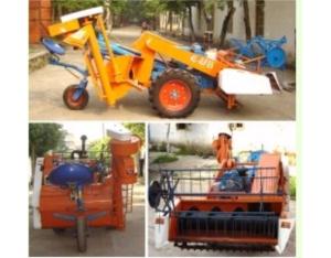 Mini rice and wheat harvester/reaper/swather  4L-0.8B