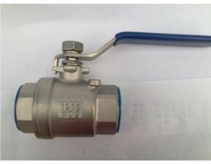 2PC Stainless Steel Ballvalve with Female Threaded Ending