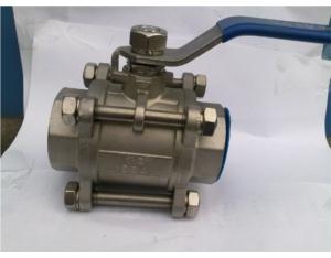 3PC Stainless Steel Ballvalve with Female Threaded Ending