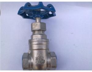 Stainless Steel Gate Valve with Female Threaded Ending