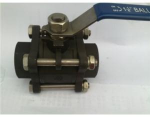 3PC Carbon Steel Ballvalve with Female Threaded Ending