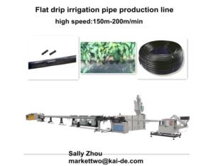 PE Flat drip irrigation tape making machine16mm-20mm