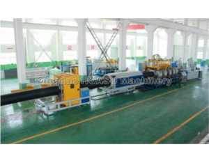 SBG800 HDPE / PP double wall corrugated pipe production line