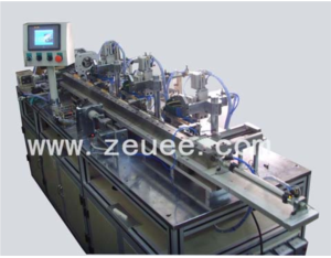 Round Needle Rectangle Connector Full-auto Plugging Bending Machine