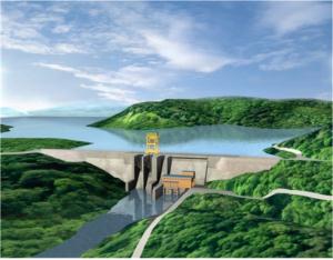 Si Dengwo generation of hydropower station in Cambodia