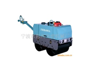 Walking type double steel roller, small the roller