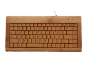 Eco-friendly natural bamboo keyboard  with 88 keys