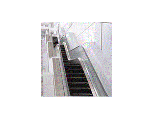 Three section type escalator
