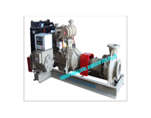 Water pump/power generation dual-use sets