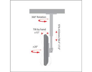 Motorized Mounts VMYK-103IR