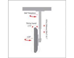 Motorized Mounts VMYK-105IR