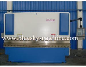 NC hydraulic press brake