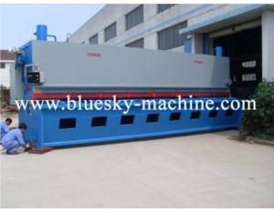 NC hydraulic guillotine shearing machine