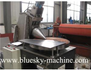 disk plate rolling machine