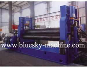 3-roller hydraulic asymmetrical plate rolling machine