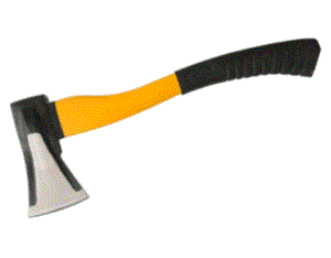 Ordinary fiber handle axe