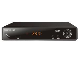 DVB-T2 2205 set top box with MPEG5