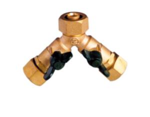The composite tube of brass ball valve Q81F-16TH.(3)