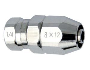 CONNECTOR 1/4-12*8 PIPE