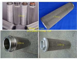 pleated filter element