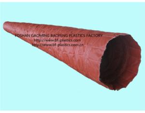 Heat resisting insulated flexible ventilation duct